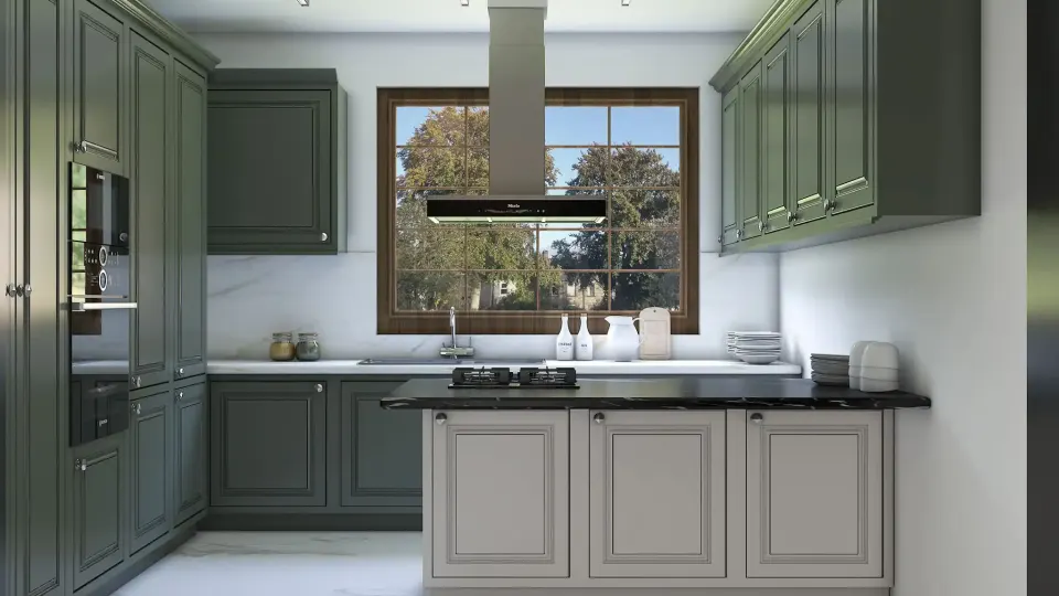 White Kitchen Cabinet Turkey
